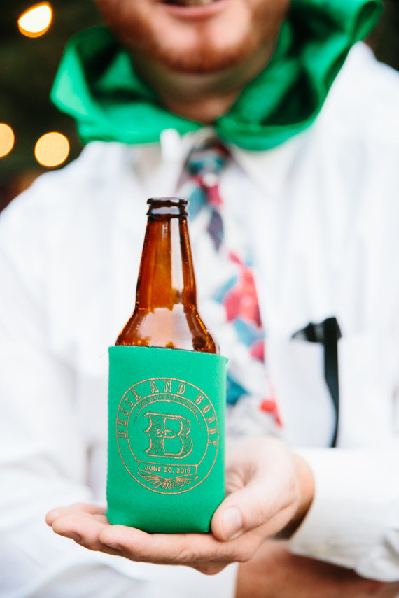 Custom beer Koozie