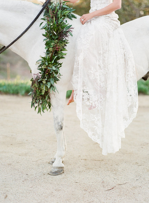 Fall bridal style