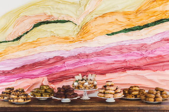 Whimsical dessert bar