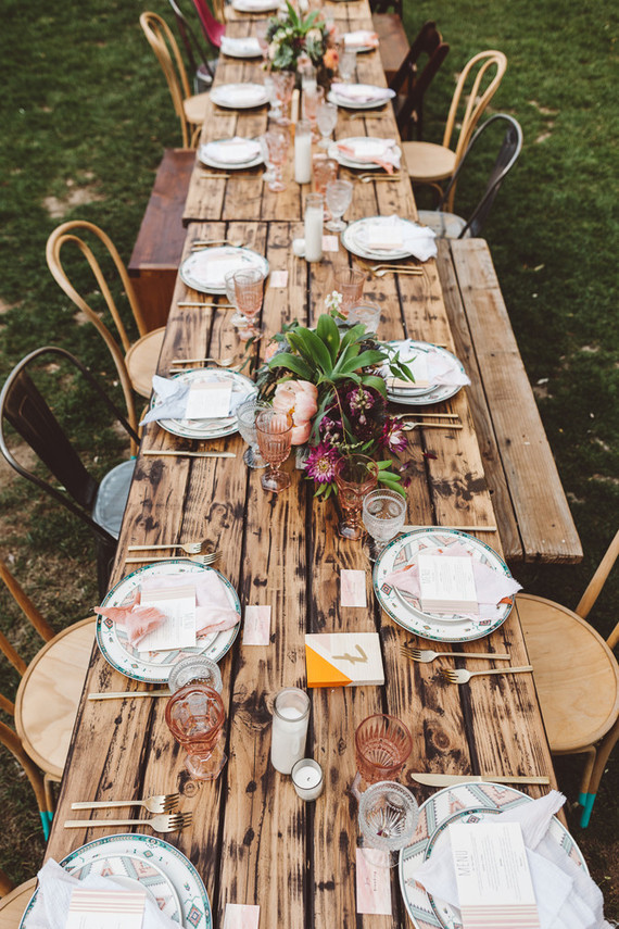 Southwest bohemian wedding