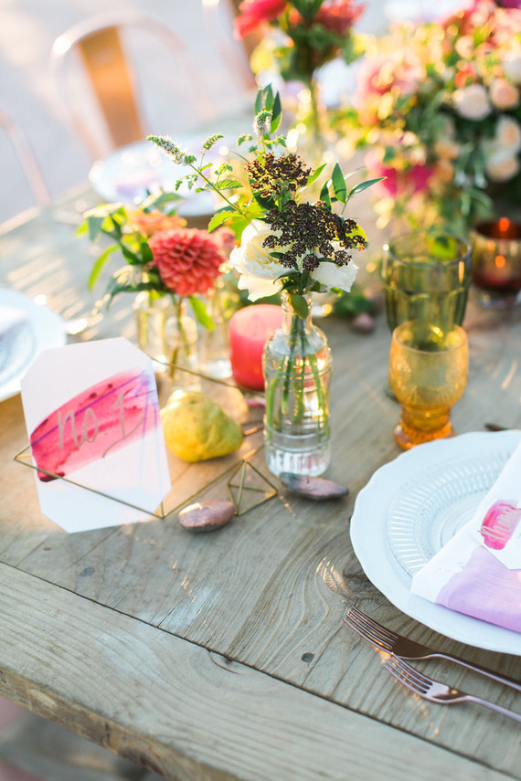Late summer tablescape