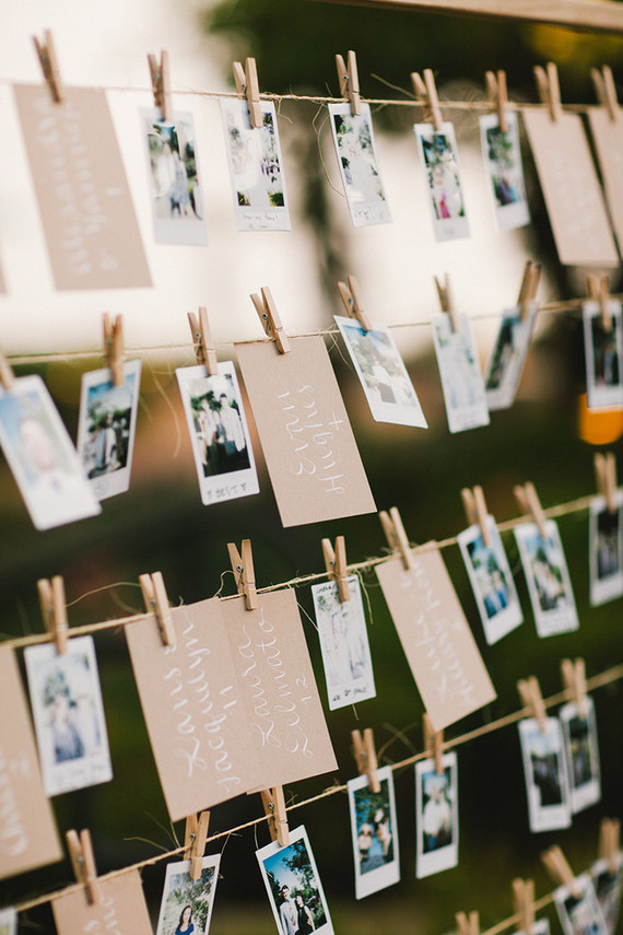 Escort card display