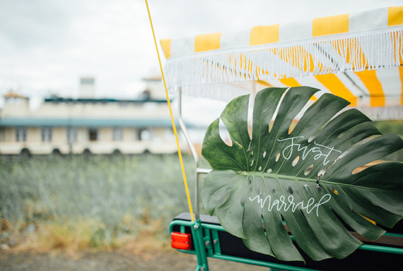 Tropical wedding inspiration