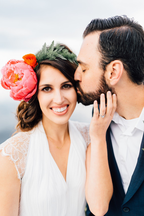 Peony hair accessory