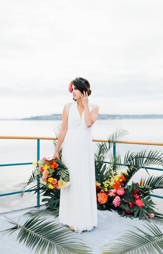 Tropical wedding inspiration
