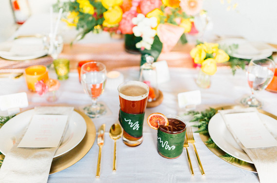 Tropical wedding inspiration