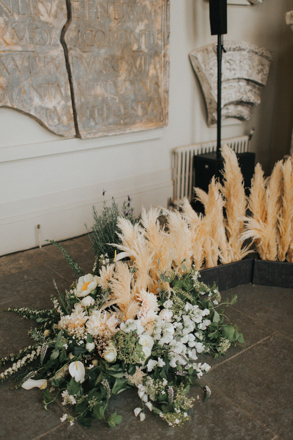 Unique ceremony decor
