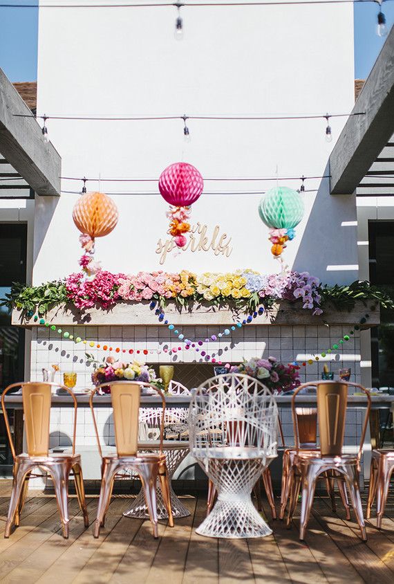 rainbow birthday party ideas