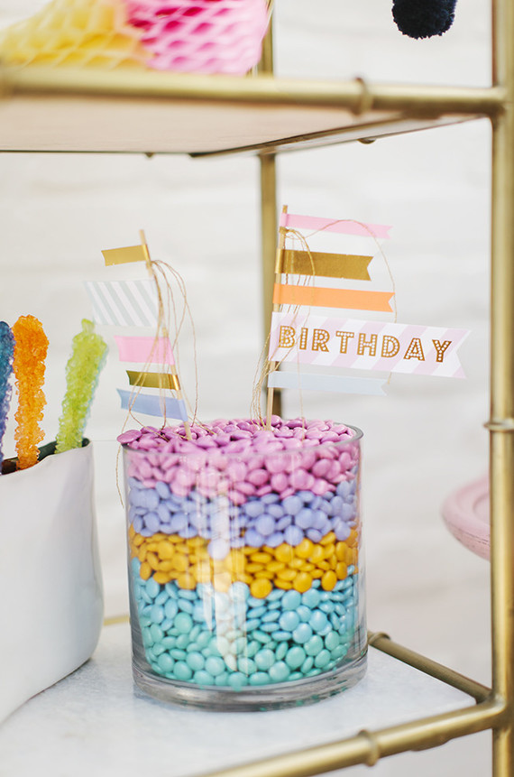 rainbow birthday party ideas Inspiration