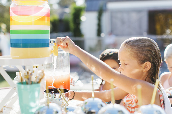 rainbow birthday party ideas Inspiration