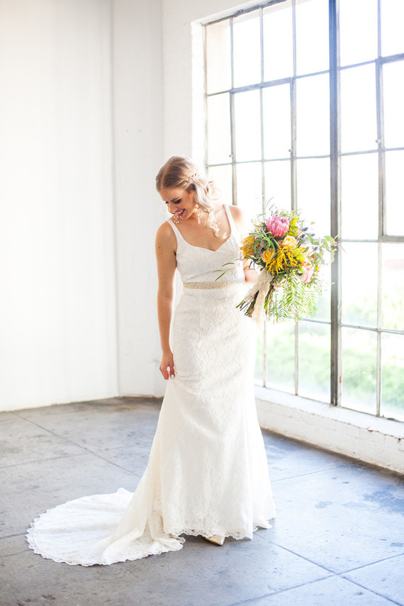 Modern loft wedding Inspiration