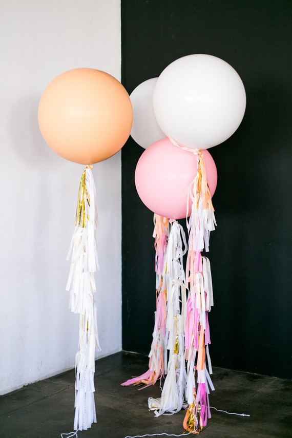 Balloon wedding decor