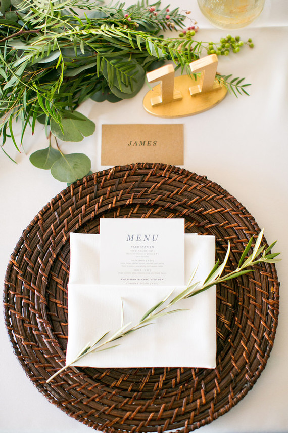 Rustic wedding decor
