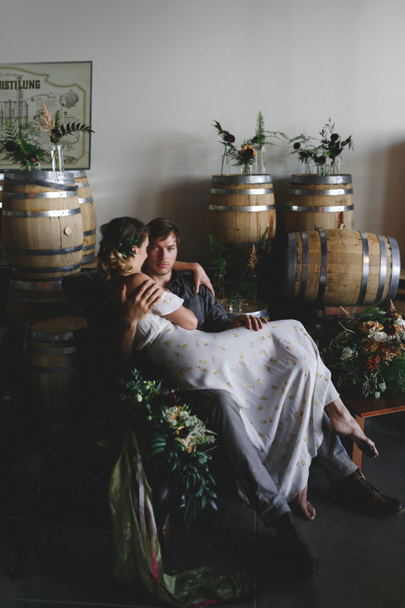 Whisky distillery wedding inspiration