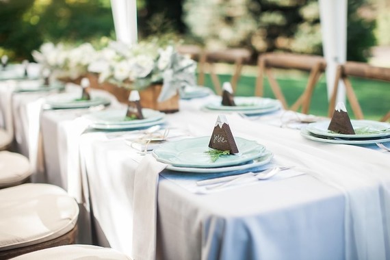 Mountain adventure baby shower