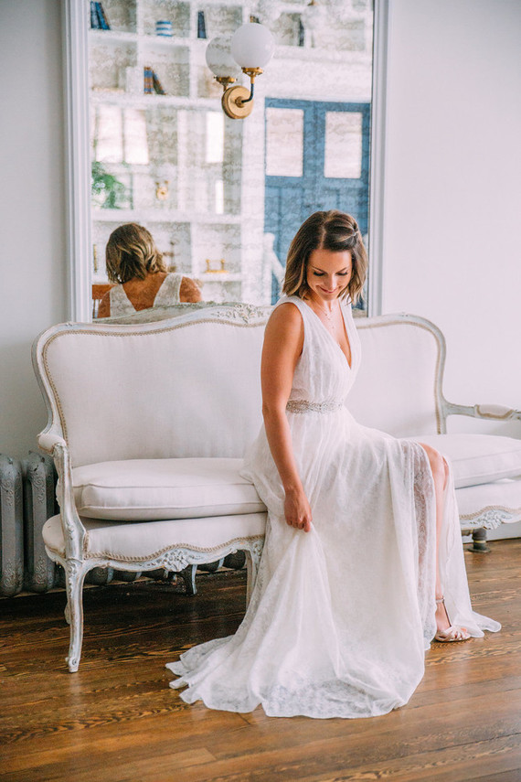 Romantic bride