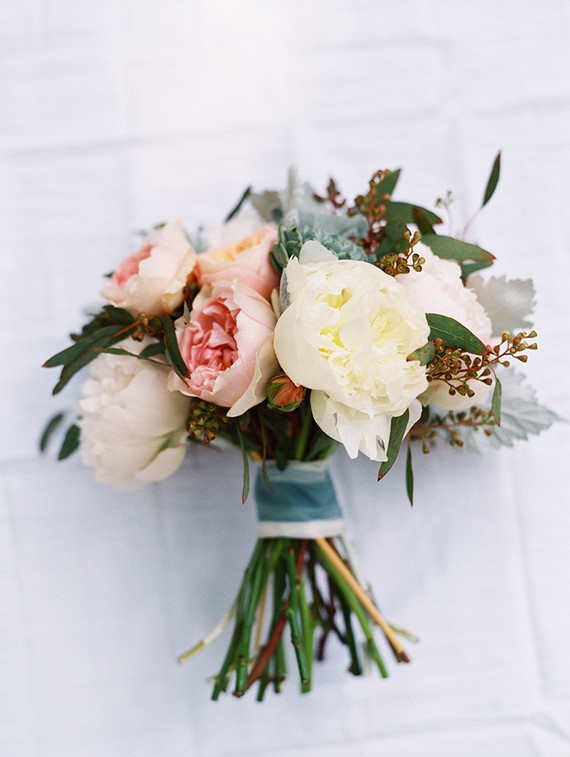 Spring bridal bouquet