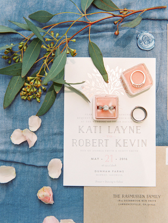 Minted Wedding invitation
