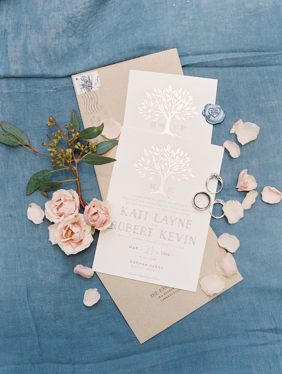 Minted Wedding invitation