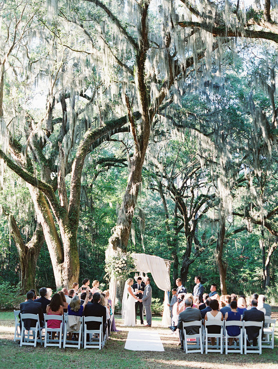 Savannah wedding ceremony Inspiration