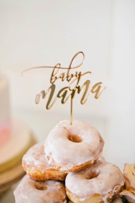 baby mama cake topper