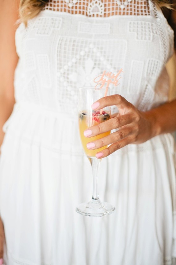 Pink and gold baby shower on 100 Layer Cakelet