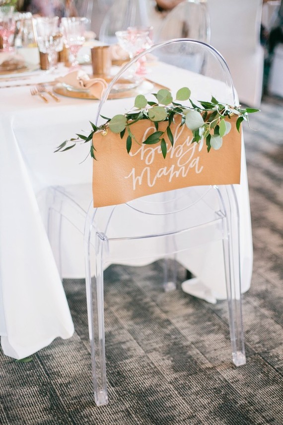 Pink and gold baby shower on 100 Layer Cakelet