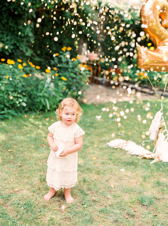 pink garden party 2nd birthday