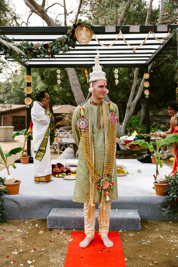 Traditional Indian wedding ceremony