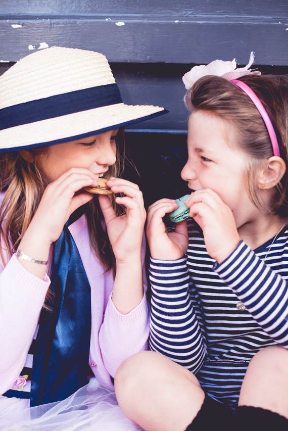 Sweet sisters shoot at Laudree in London Inspiration