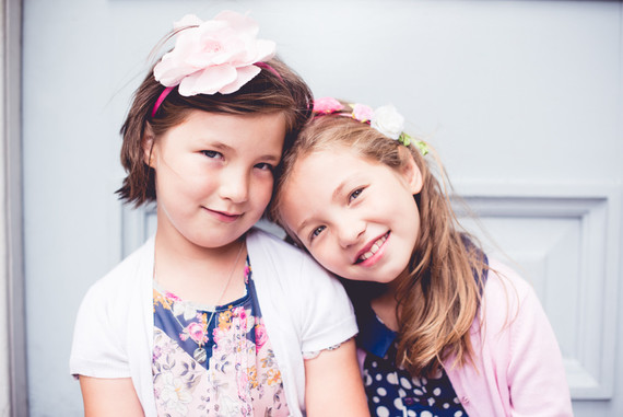 Sweet sisters shoot in London