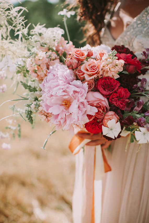Autumn bridal bouquet