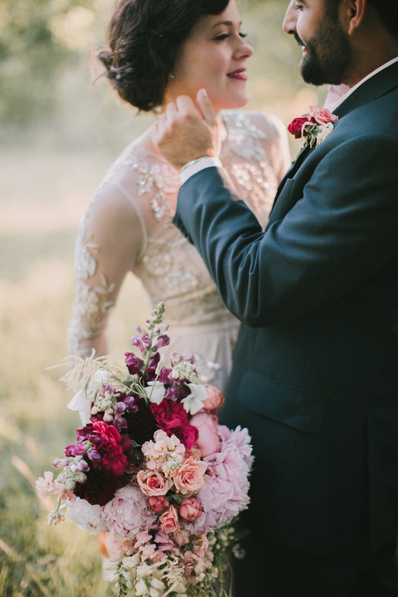 Autumn berry and blush wedding inspiration
