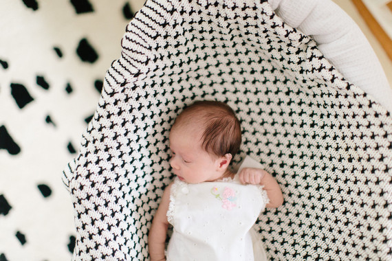 cozy newborn photos
