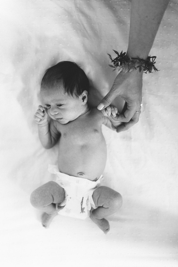 at home newborn photos