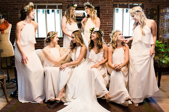 Nouvele Amsale bridesmaid dresses
