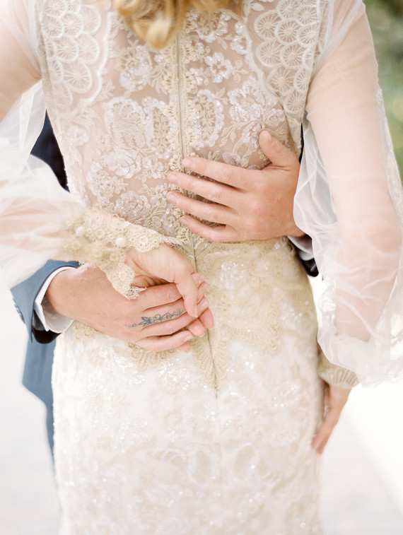 Claire Pettibone wedding dress