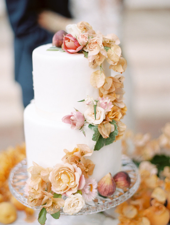 Fall wedding cake