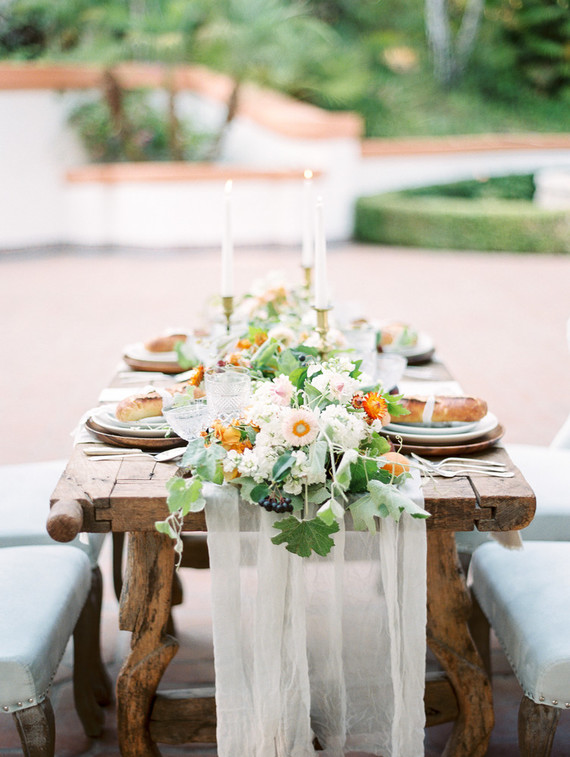 Rustic tablescape