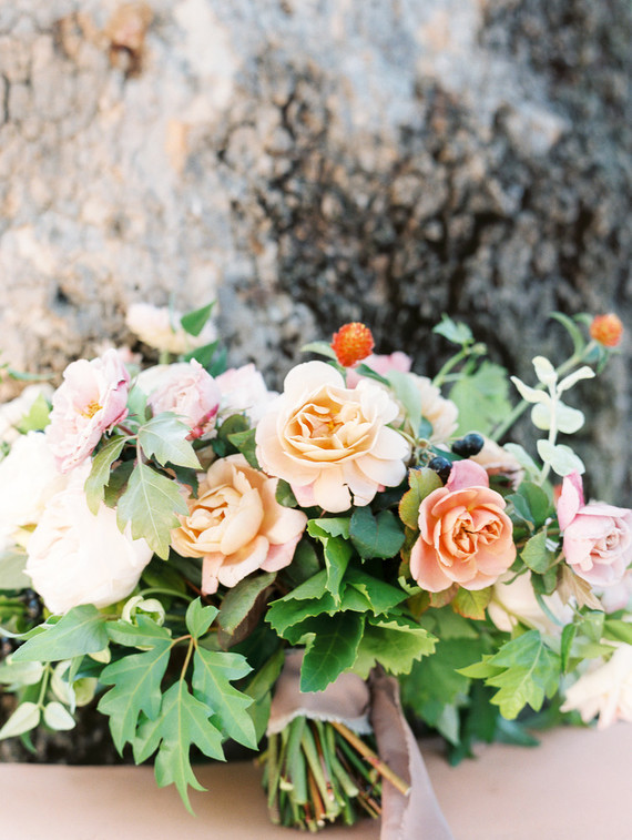 Fall bridal bouquet
