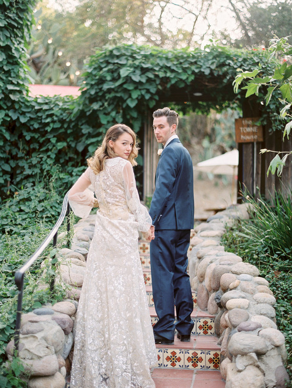 Claire Pettibone wedding dress