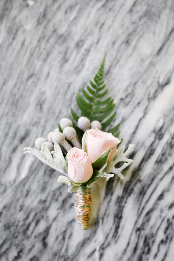 Wedding boutonnière