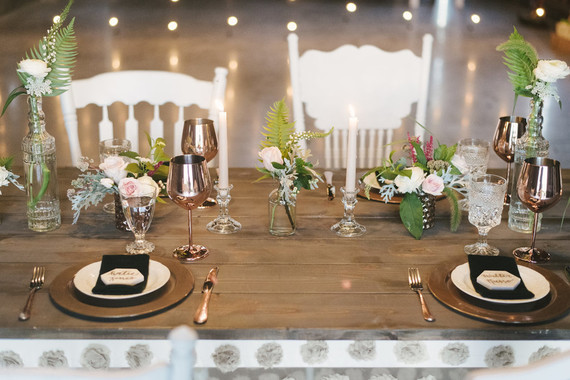 Elegant barn wedding