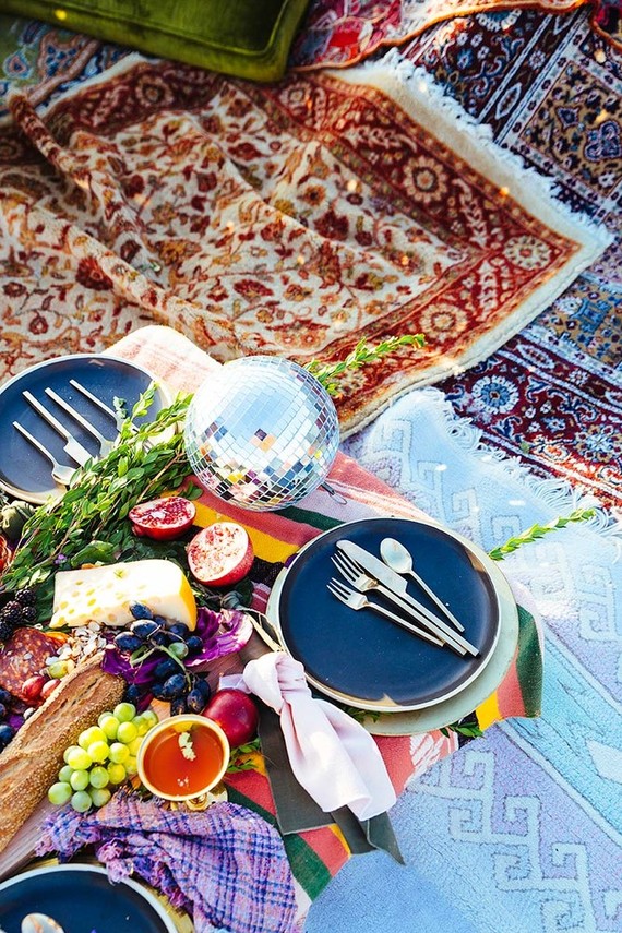 beachside fall picnic