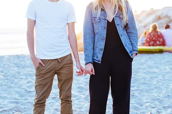 beachside fall picnic