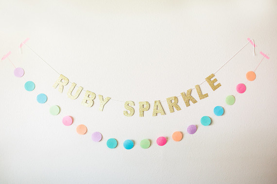 cute birthday garland Inspiration