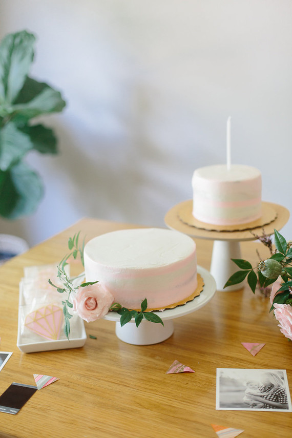 modern gem-themed 1st birthday