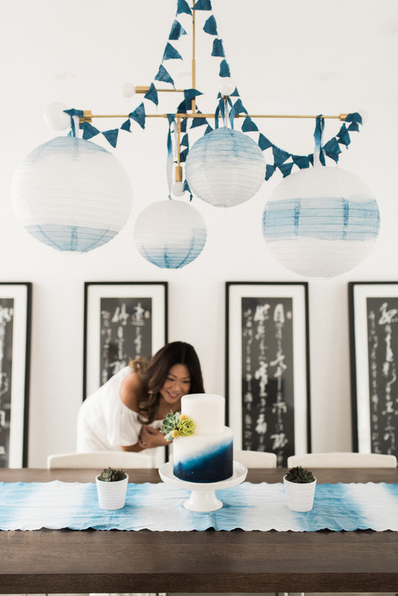 Indigo baby shower ideas