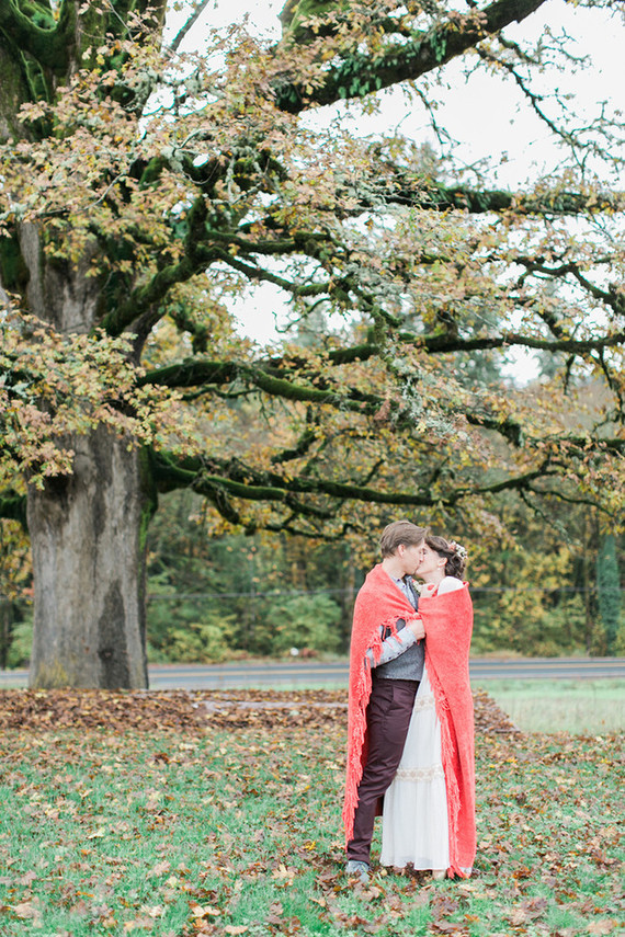Fall wedding portraits