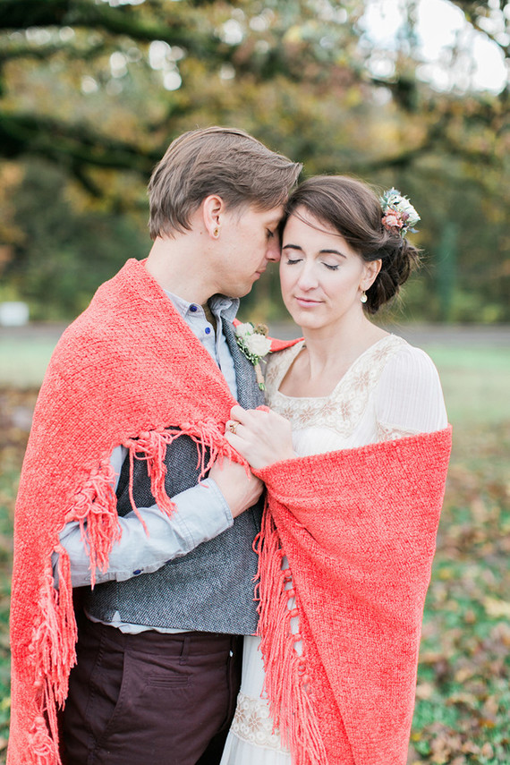 Fall wedding portraits